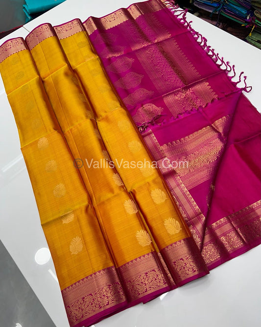 Pure Soft Silk Saree - Kanchi Border - VVPSS015