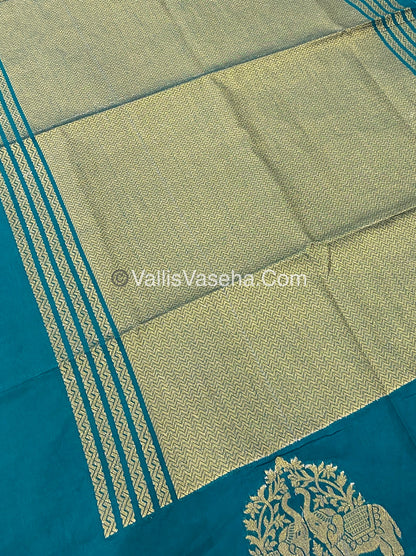Mulberry Semi Silk - Ramar Green Shade - VVMSS003