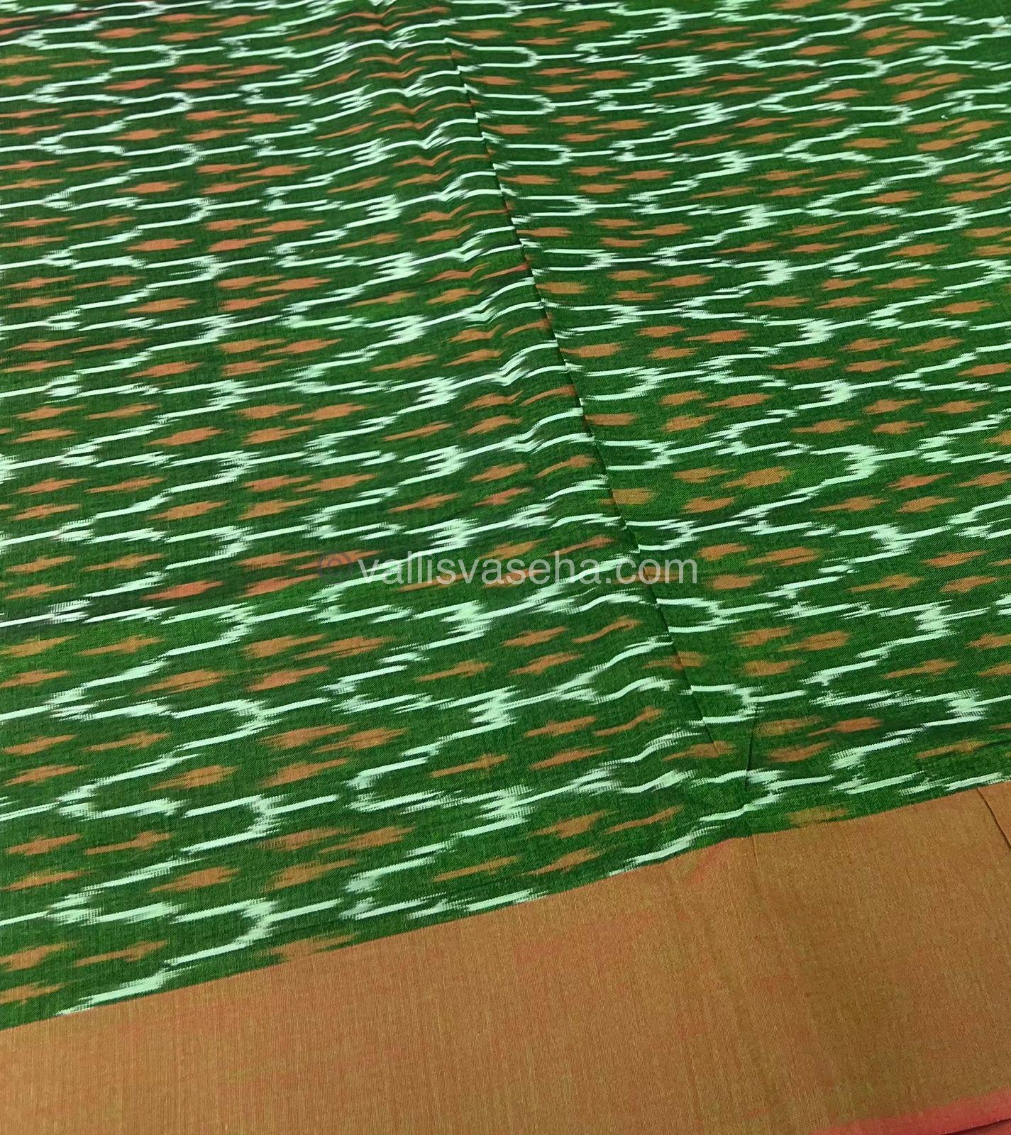 Ikkat Mercerised Cotton Saree - VVIKS001