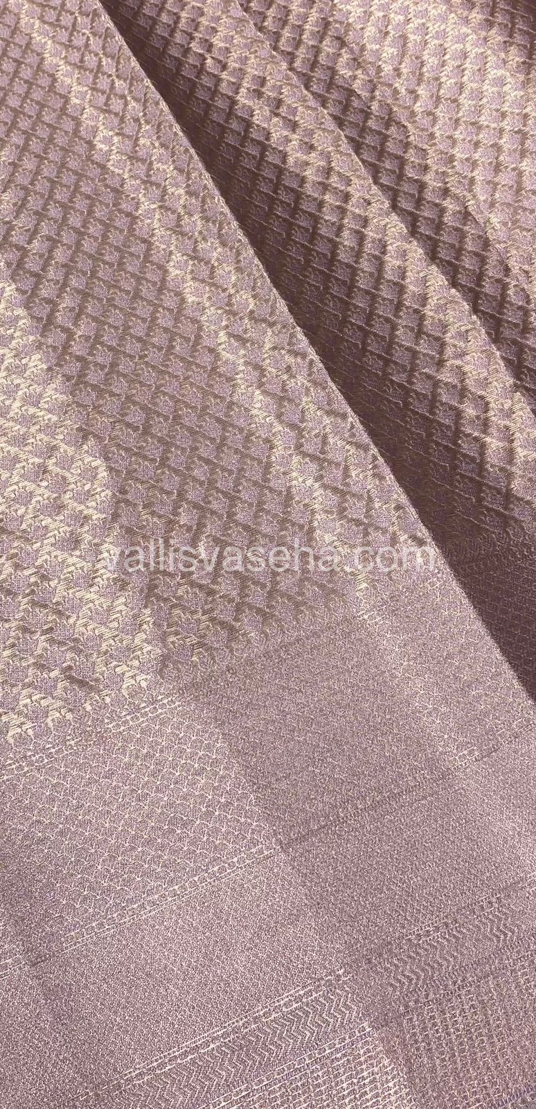 Semi Bridal Tissue Sarees - Light Lilac mixed Pink Shade - VVSBT002