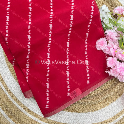 Casual Wear - Fancy Semi Chanderi Saree  - VVFMC006