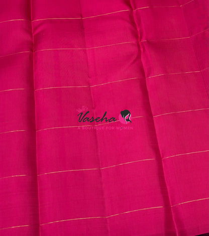 Pure Kanchipuram Silk Saree - Pazhum Pazhamum Checks - VVPS082