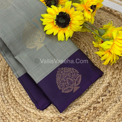 Half Mix - Pure Soft Silk Saree - VVPSS049