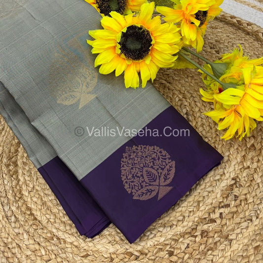 Half Mix - Pure Soft Silk Saree - VVPSS049