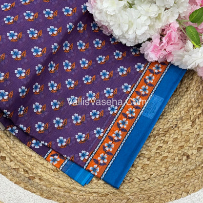 Pure Cotton Voile Saree | VVPVC001