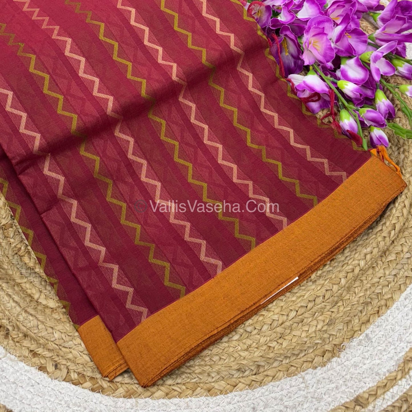 Premium Negamam Cotton Saree - VVNCS001