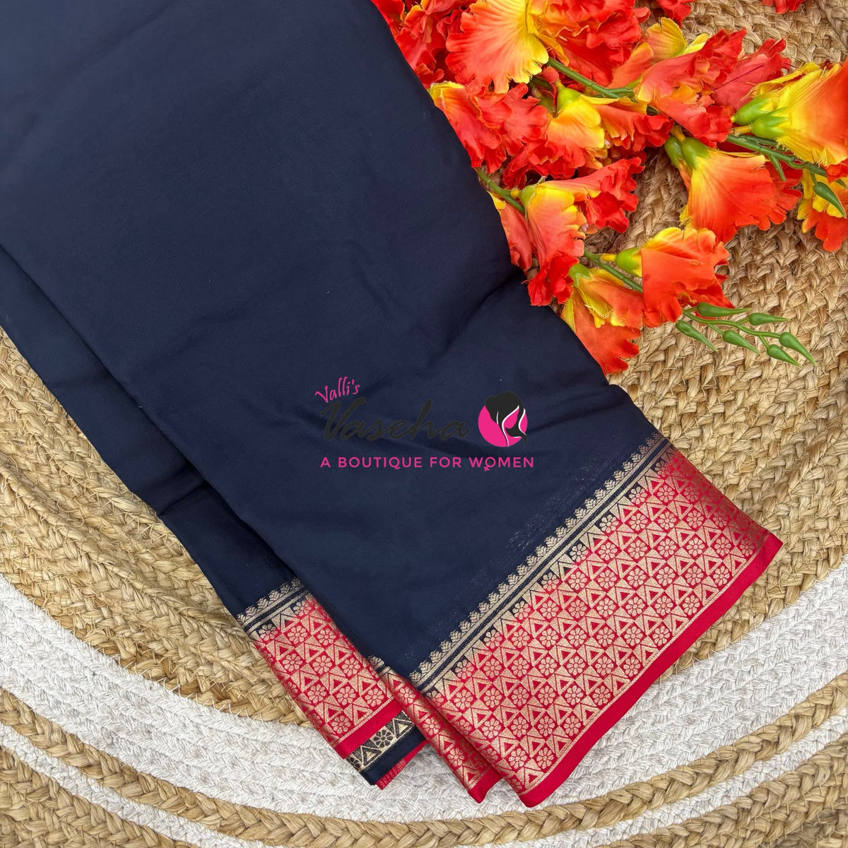 Semi Mysore Crepe Silk Variety  - VVSMC006