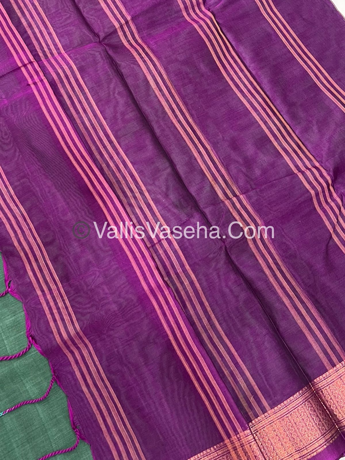 Dhaka Cotton Saree - VVDCS002
