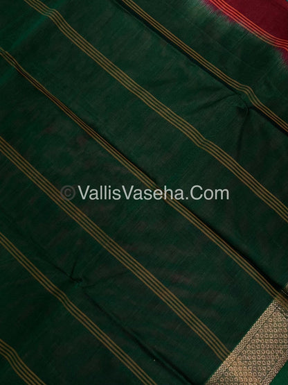 Dhaka Cotton Saree - VVDCS002