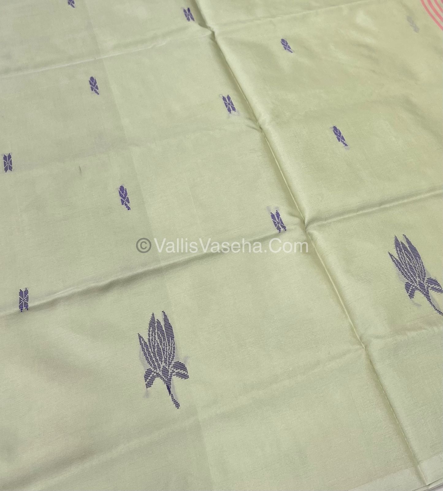 Vazhai Pattu Saree / Banana Pith - With Out Blouse - VVVPS001