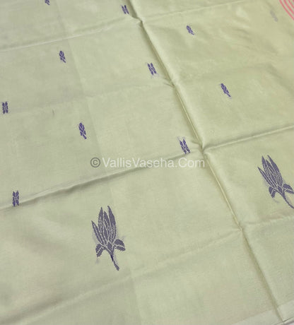 Vazhai Pattu Saree / Banana Pith - With Out Blouse - VVVPS001