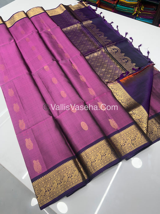 Pure Soft Silk Saree - Kanchi Border - VVPSS033