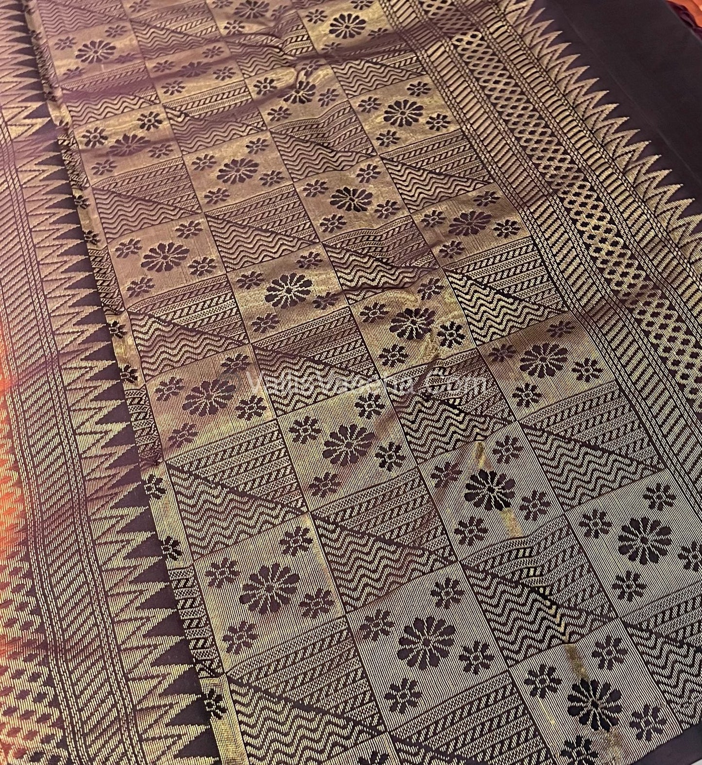 Half Mix - Pure Soft Silk Saree - VVPSS041