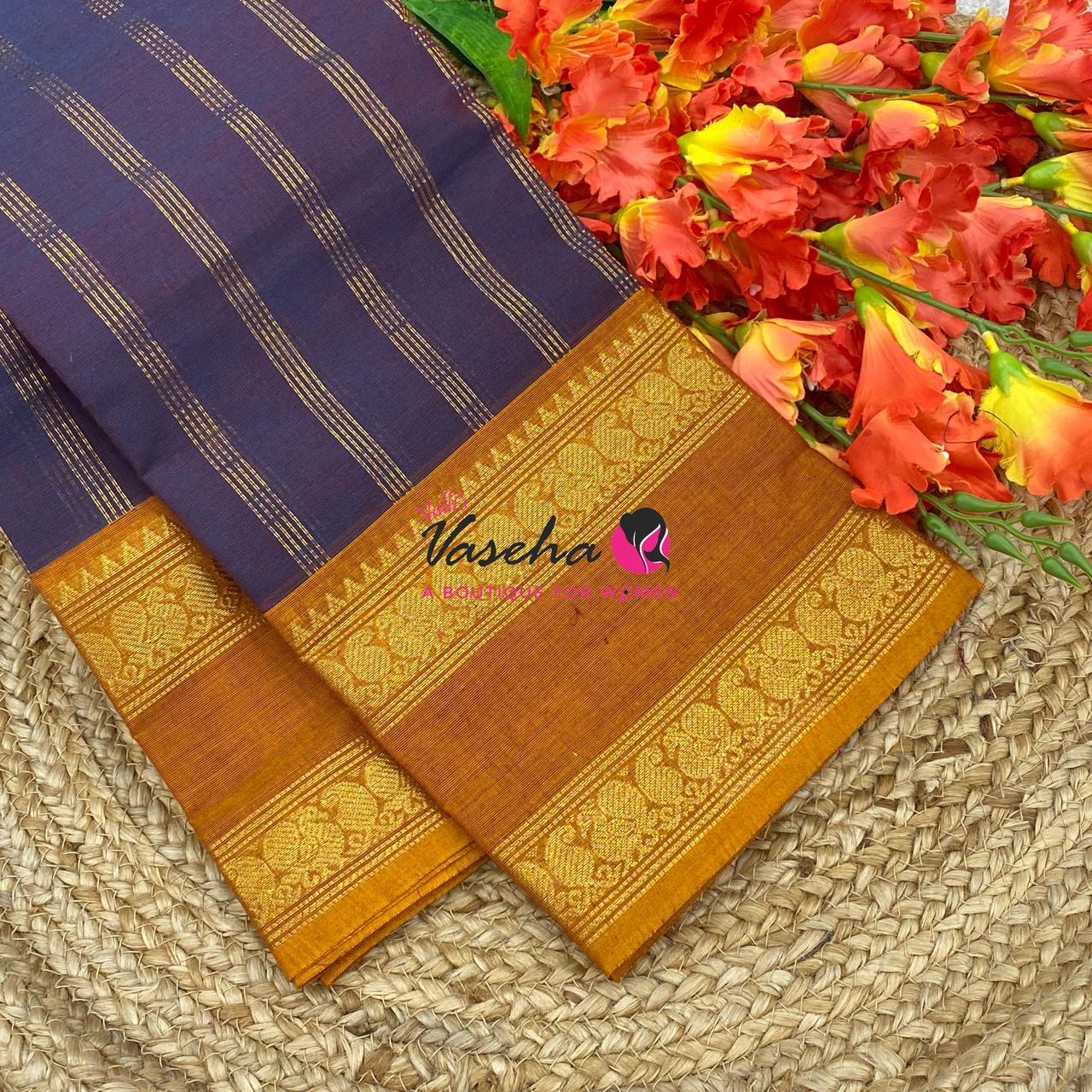 Kanchi Cotton Saree - VVKCS033