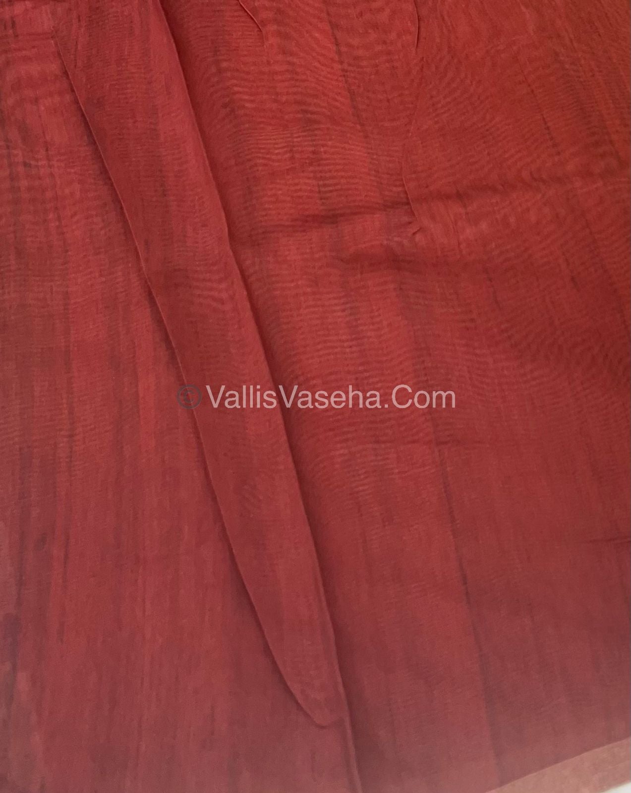 Semi Tussar Saree  - VVSTS009