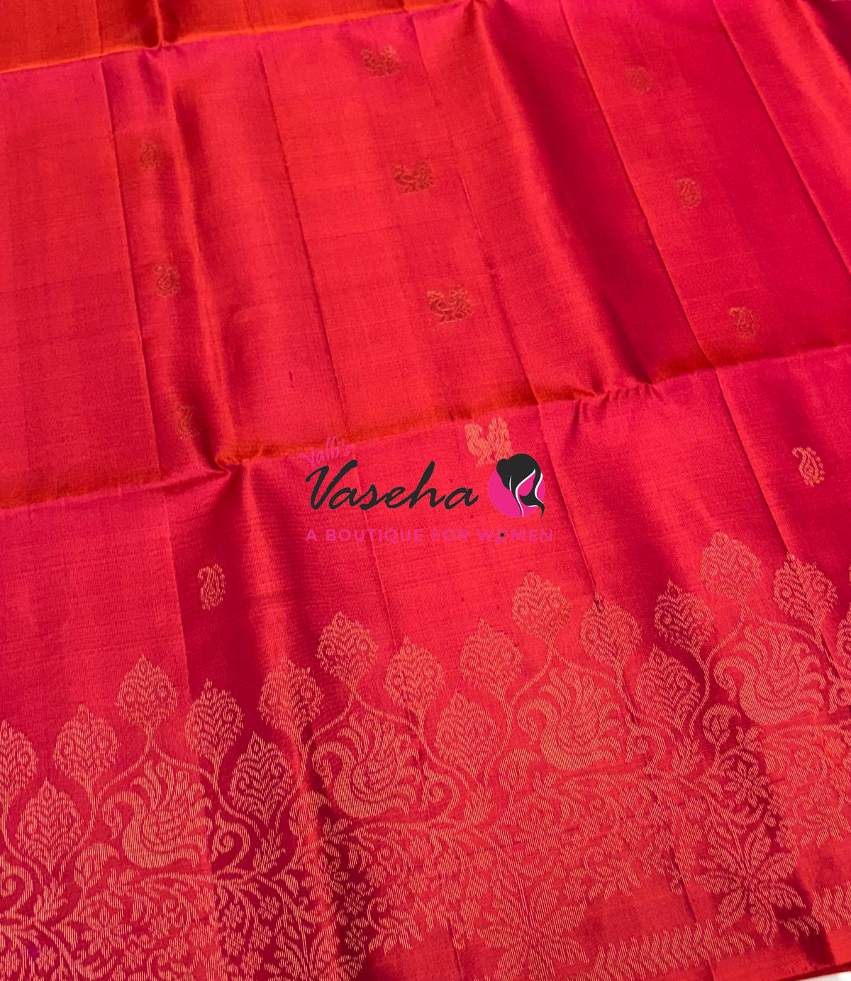 Pure Soft Silk Saree - Peachish Pink Shade - VVPSS119