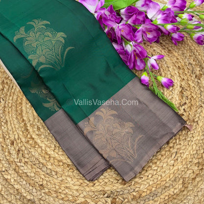 Half Mix - Pure Soft Silk Saree - VVPSS054