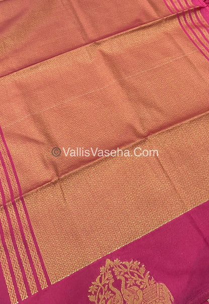 Mulberry Semi Silk - Peach Shade - VVMSS003