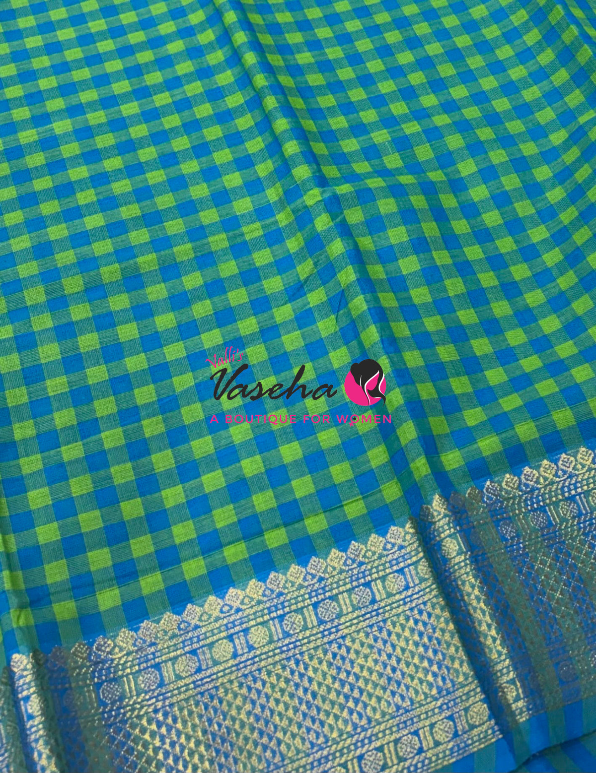Chettinadu Cotton Saree - VVCCS004