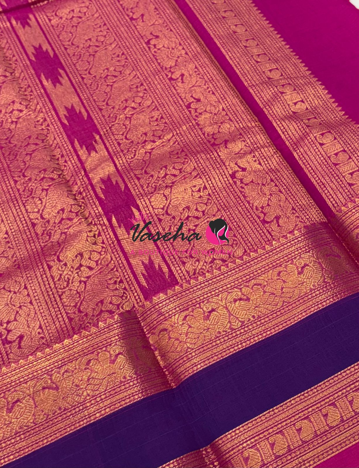 Kanchi Cotton Saree - VVKCS022