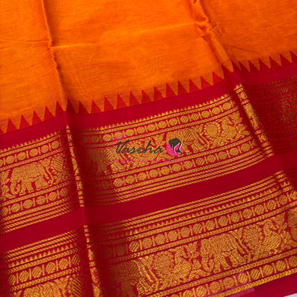 Kanchi Cotton Saree - VVKCS019