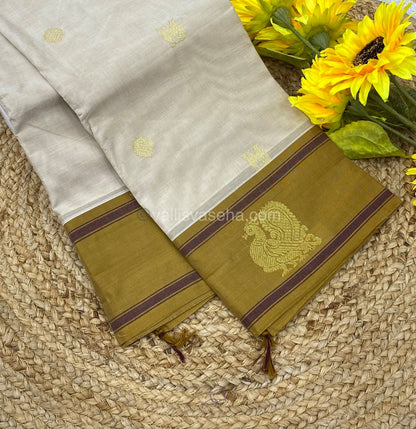 Premium Kanchi Cotton Saree - VVKCS004