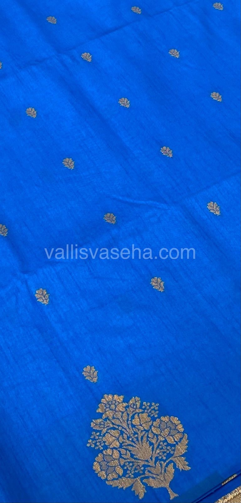 Mulberry Semi Silk - Blue Shade - VVMS001