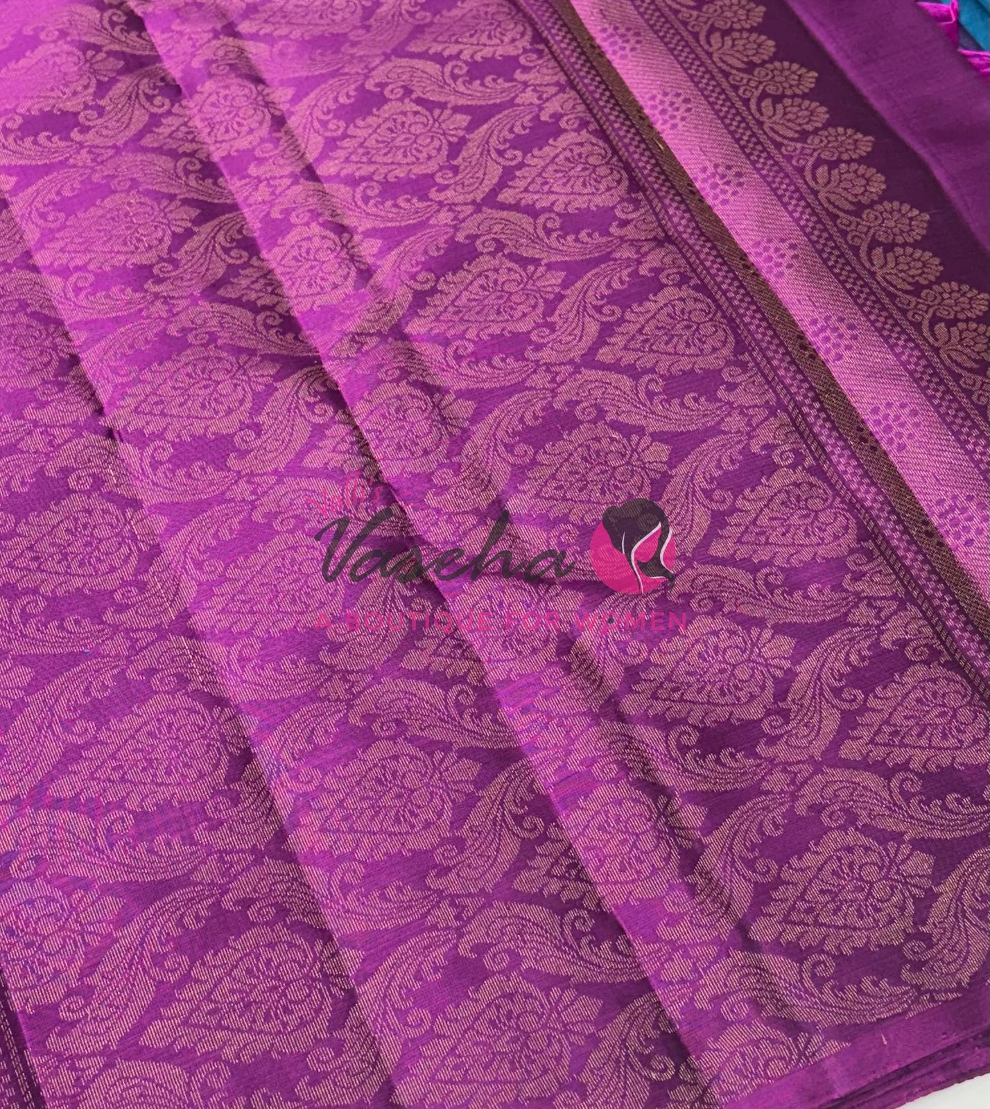Half Mix - Pure Soft Silk Saree - Border with Butta - VVPSS105
