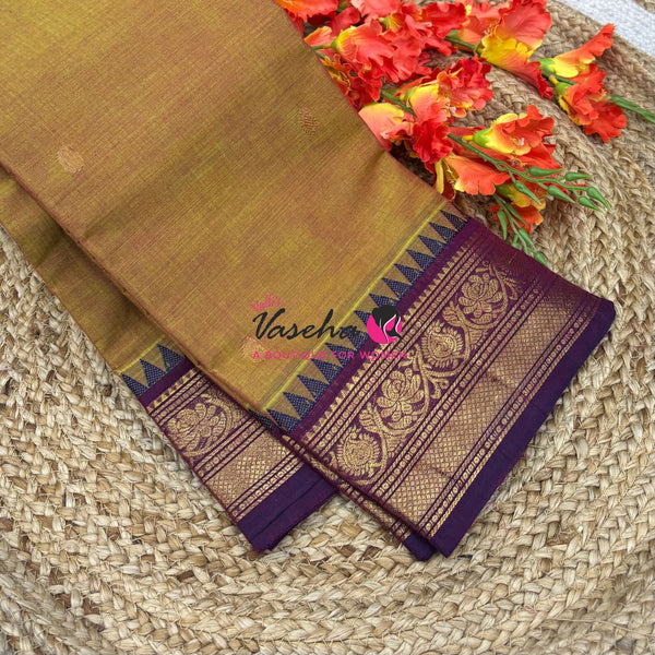 Kanchi Cotton Saree - VVKCS026