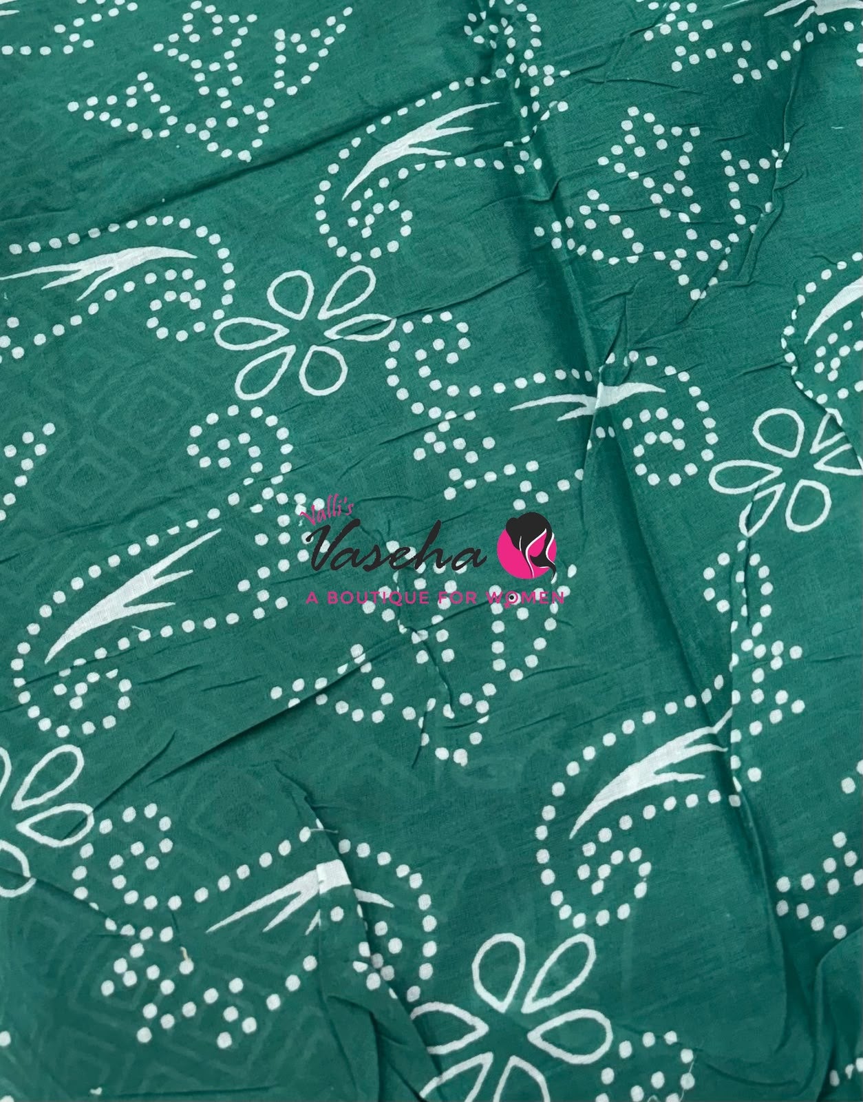 Pure Soft Mul Mul Cotton Sarees - Hand Block Prints - VVMMC011