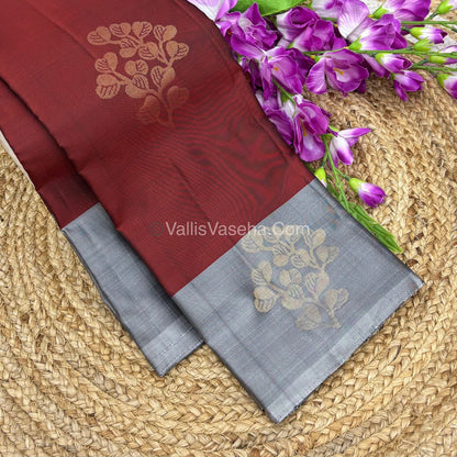 Half Mix - Pure Soft Silk Saree - VVPSS054