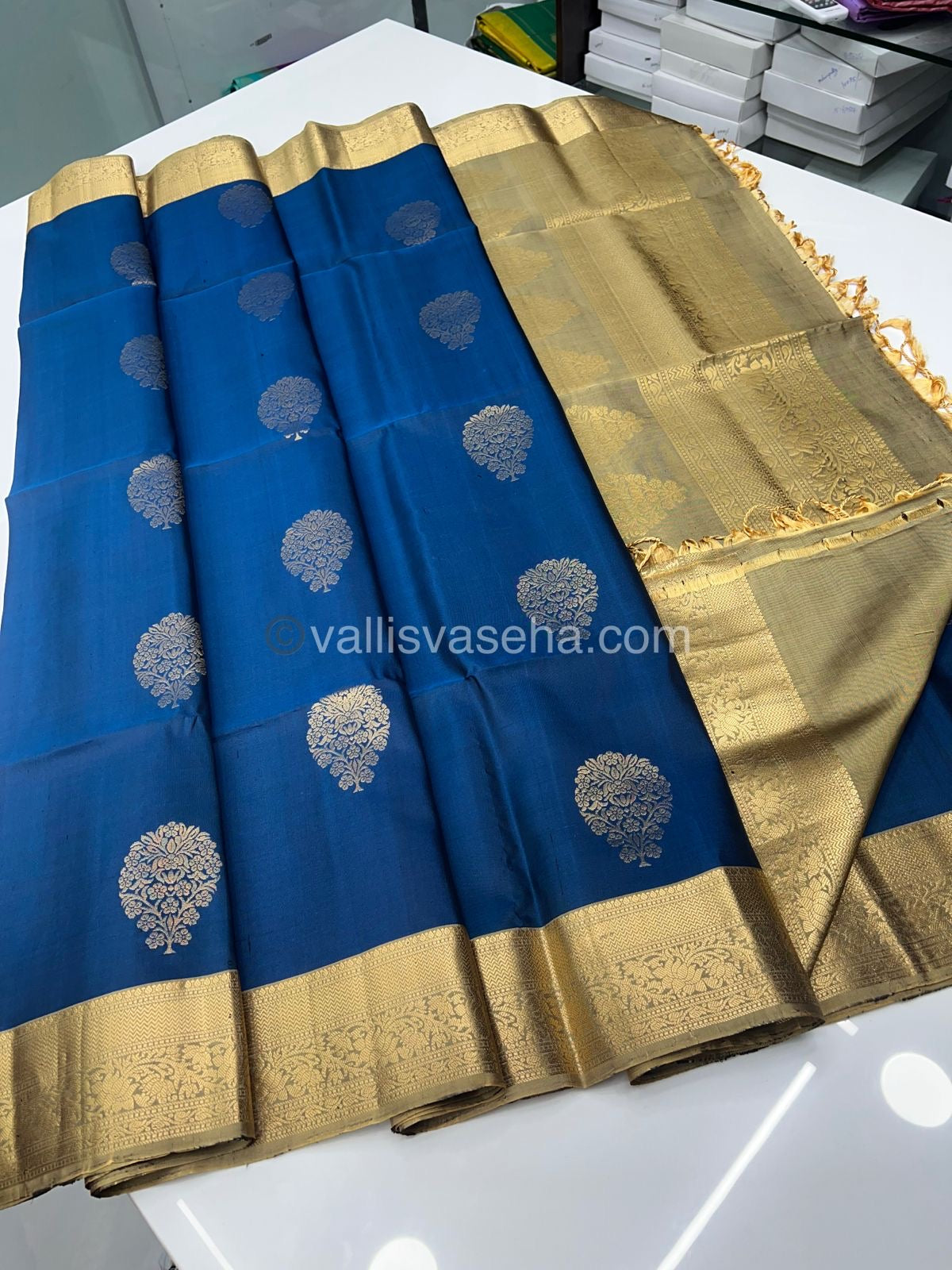 Pure Soft Silk Saree - Kanchi Border - VVPSS015
