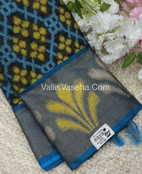 40% less - Offer Saree - Banarasi Pochampally Saree - VVDS005