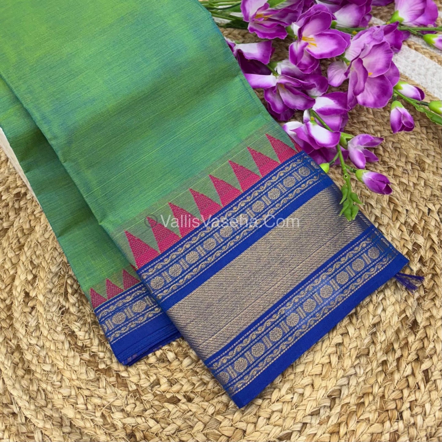 Kanchi Cotton Saree - VVKCS013