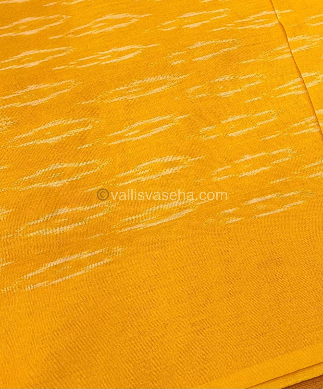 Ikkat Mercerised Cotton Saree - VVIKS001
