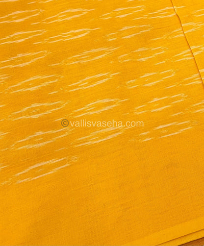 Ikkat Mercerised Cotton Saree - VVIKS001