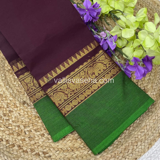 Kanchi Cotton Saree - VVKCS007