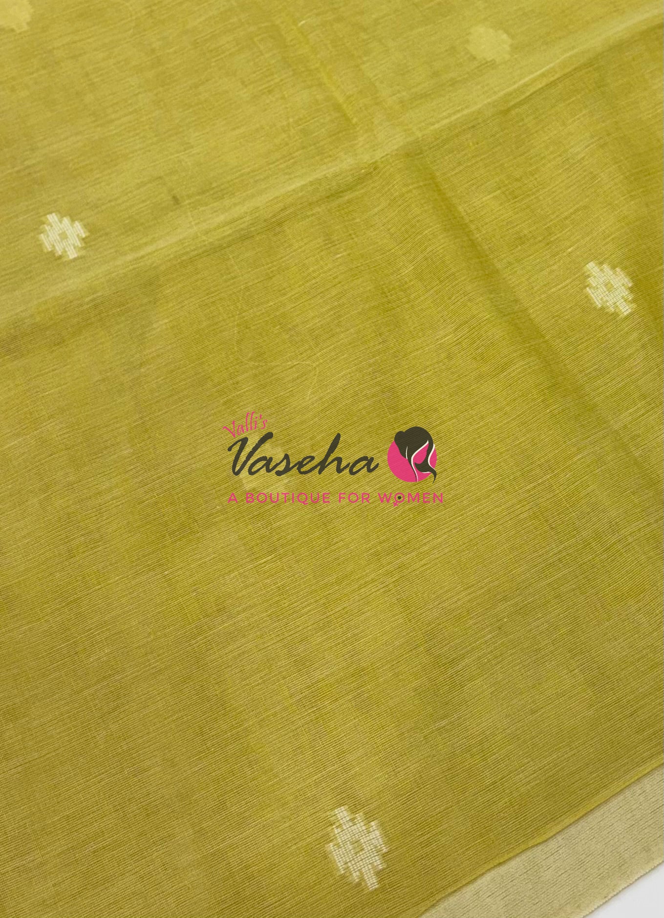 Bengal Kaddhi Cotton Saree | VVBKC002 | Yellow Shade