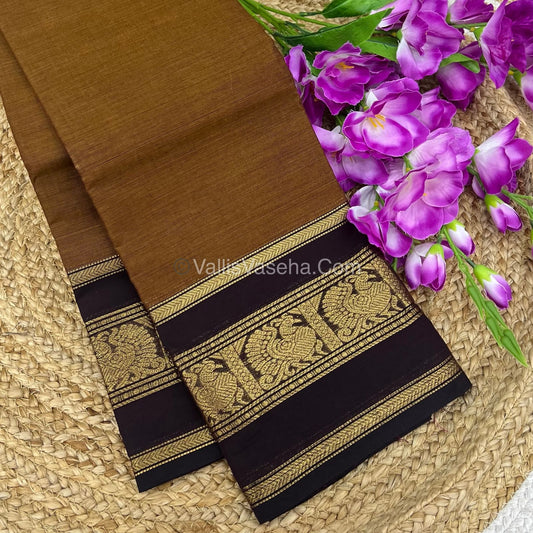 Kanchi Cotton Saree - VVKCS007y