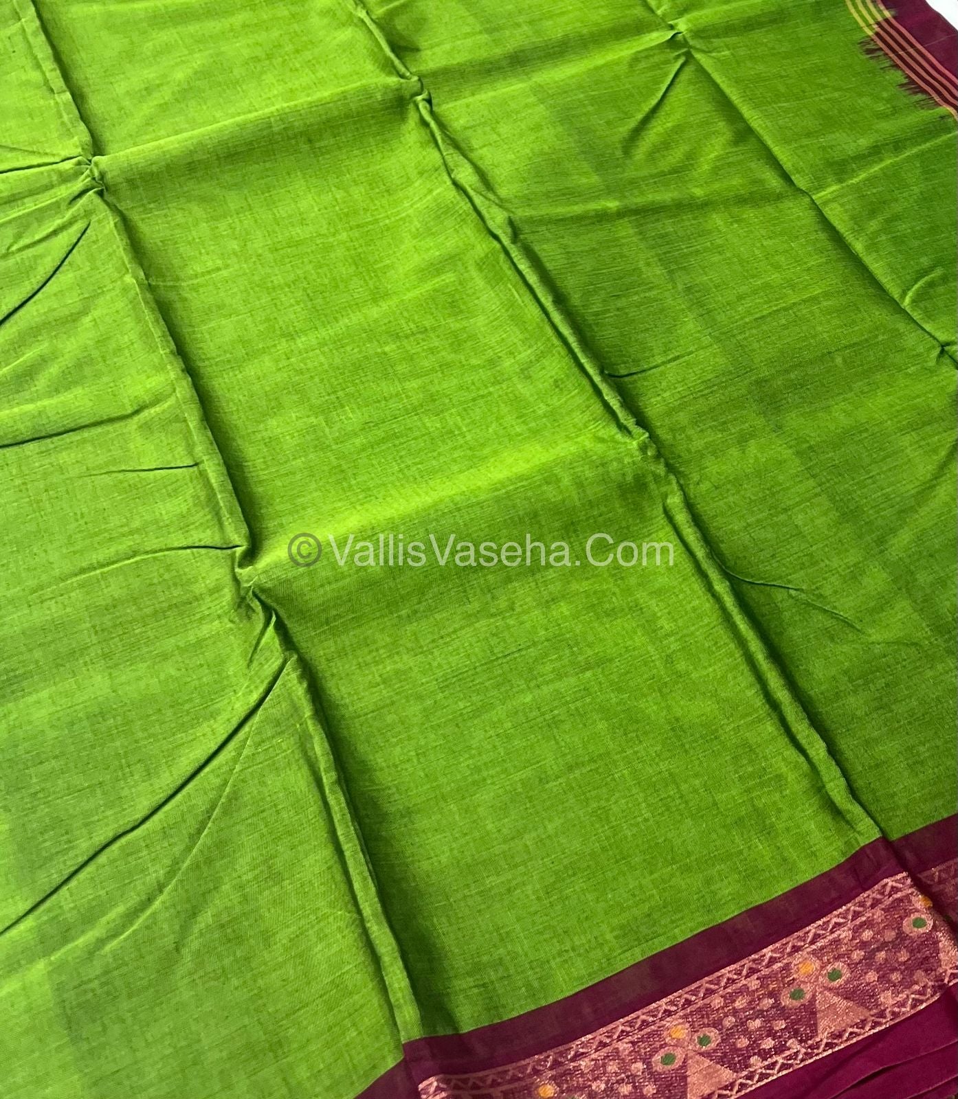 Dhaka Cotton Saree - VVDCS001