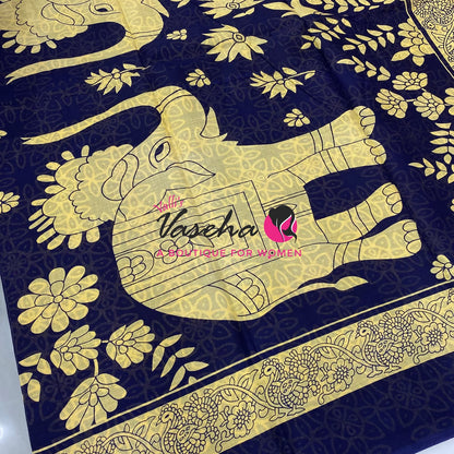 Pure Soft Mul  Cotton Sarees - -VVMMC012
