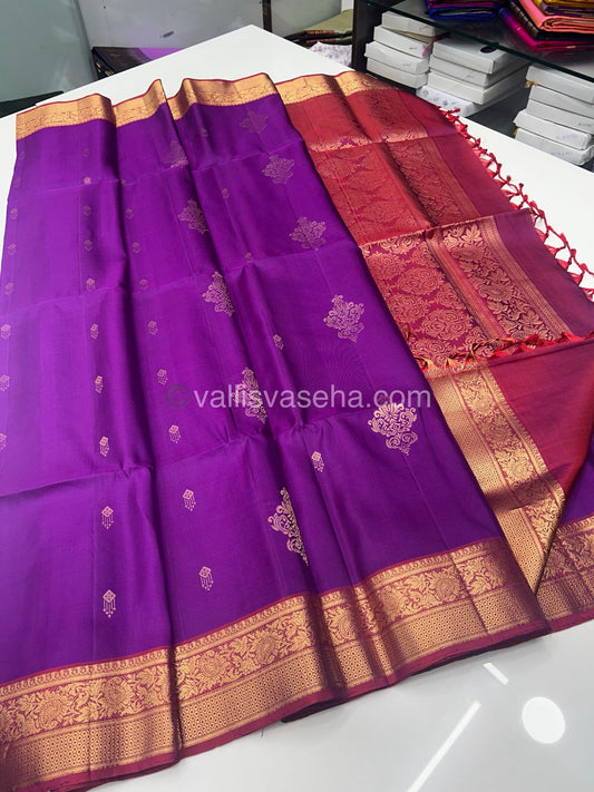 Pure Soft Silk Saree - Kanchi Border - VVPSS015