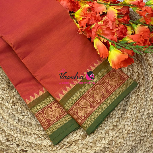 Chettinadu Cotton Saree - VVCCS003