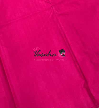 Semi Silk Saree - Aarani Pattu Style - VVSSS003
