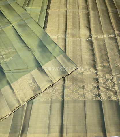 Half Mix - Pure Soft Silk Saree - VVPSS030