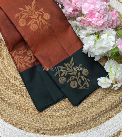 Half Mix - Pure Soft Silk Saree - VVPSS051