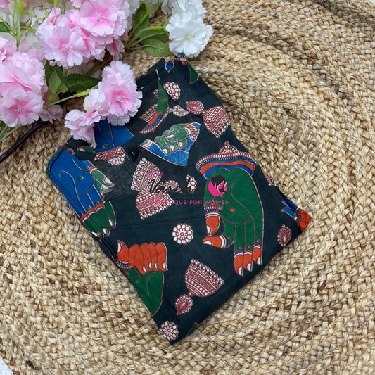 Ready Made - Kalamkari Frock  - VVRKF003