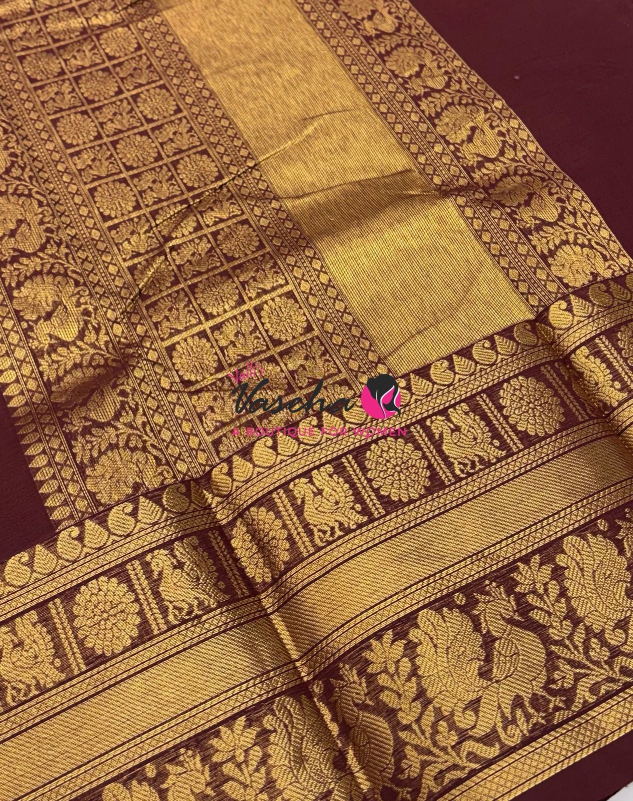 Kanchi Cotton Saree - VVKCS022