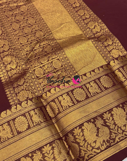 Kanchi Cotton Saree - VVKCS022