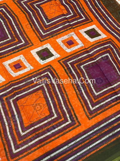 Pure Cotton Voile Saree | VVPVC003